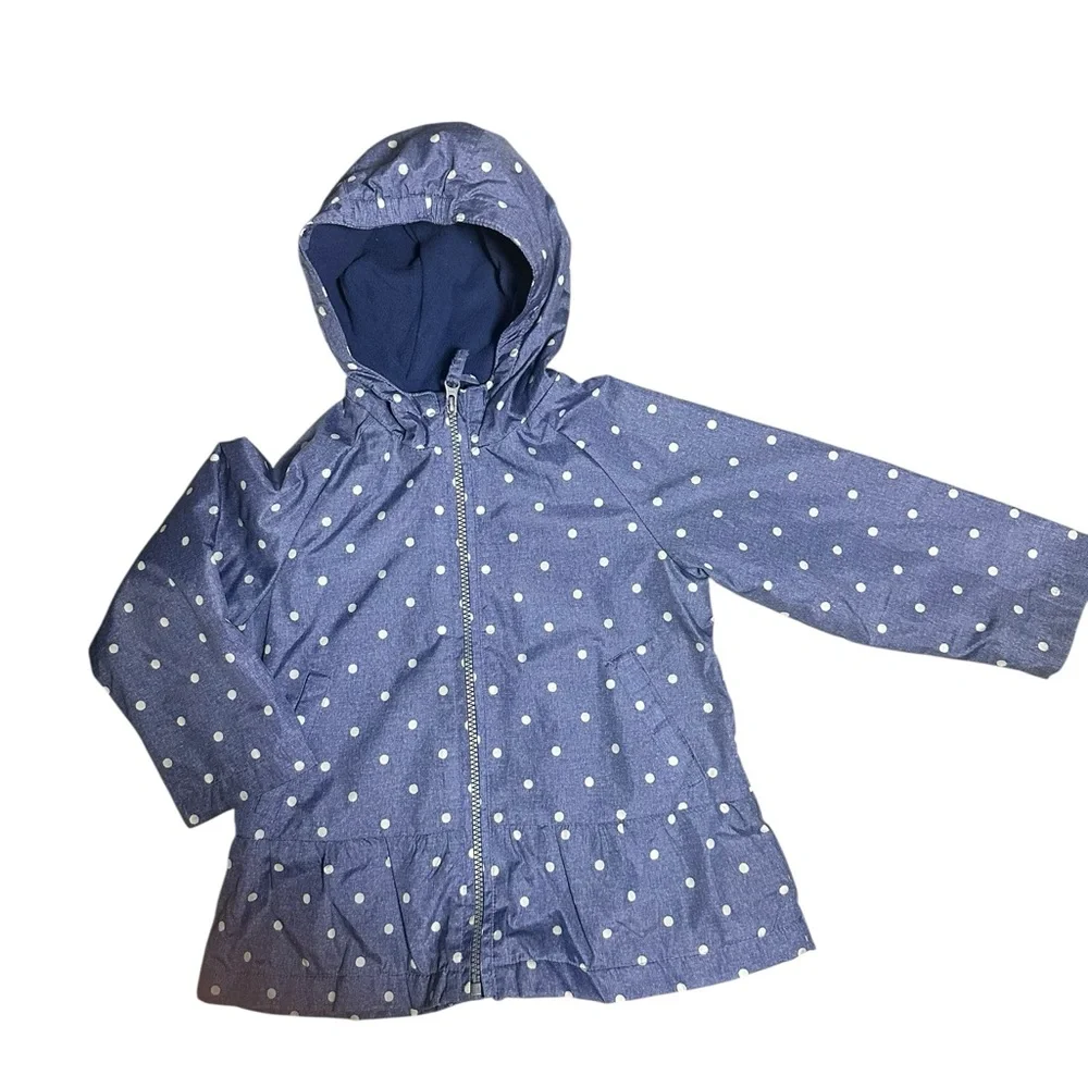 OshKosh B'gosh Navy Polka Dot Jacket
